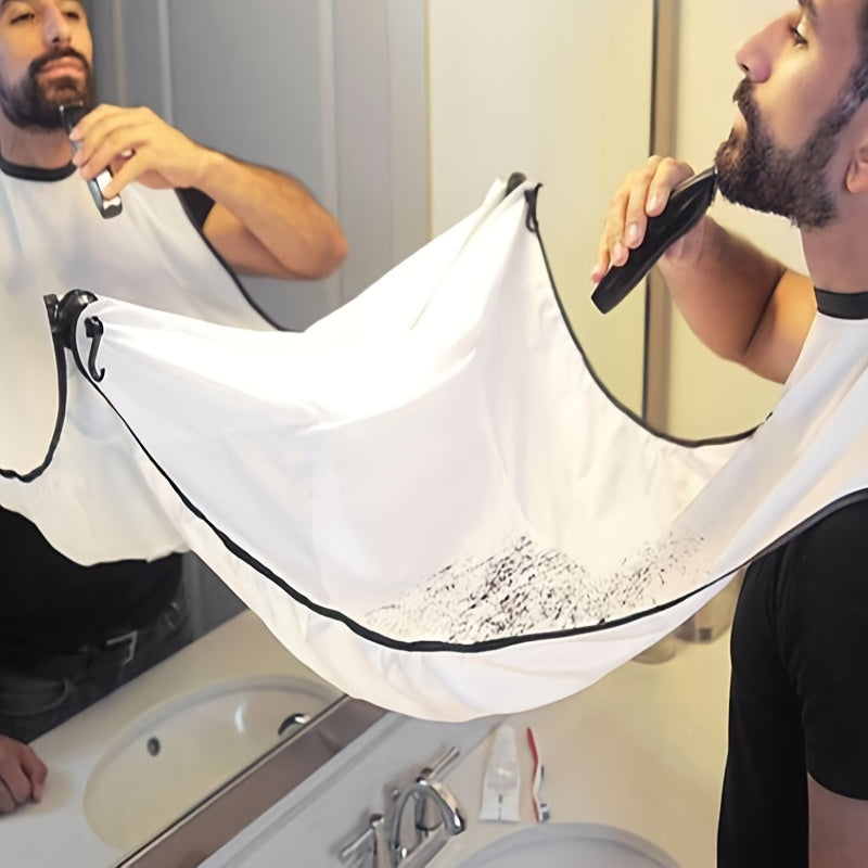 Mens Hair Catcher for Shaving and Trimming, Universal Fit, Grooming Accessory