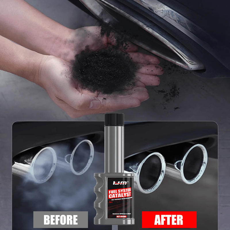 Limpiador del sistema de combustible para coches Reduce los depósitos de carbono Mejora la eficiencia del combustible