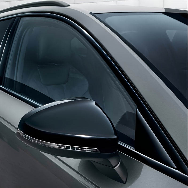 Tira de vinilo negro para moldura de ventana de coche 3/5/7/10cm con acabado cromado blackout