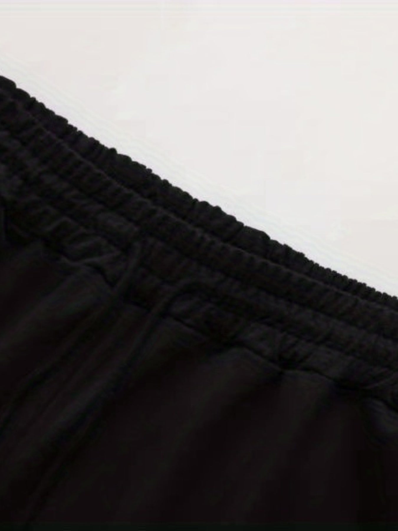 Plus Size Solid Polyester Pants for Men Casual Spring Autumn