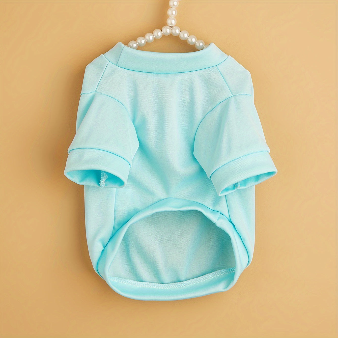 Pet T-Shirt Quick Dry Summer Dog Tee Casual Knit Polyester Small Medium Toy