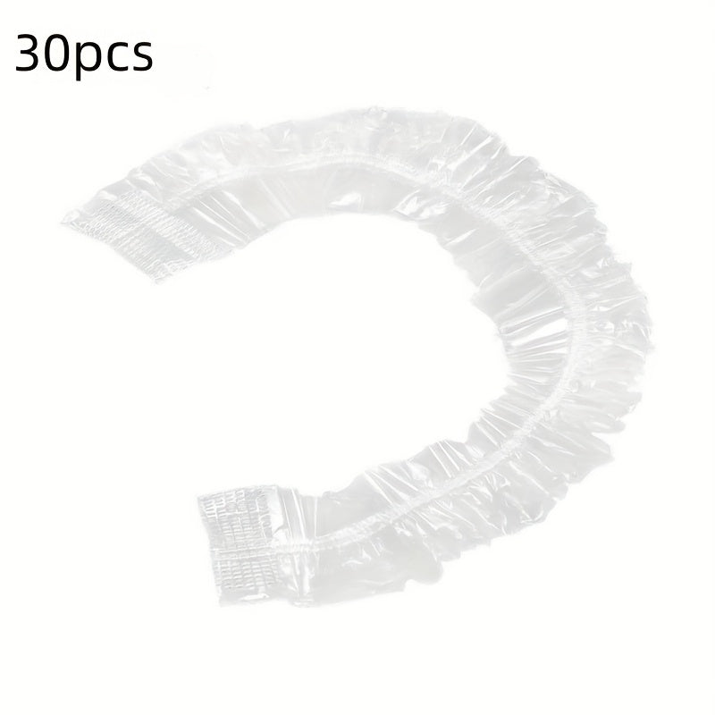 30-40 dona plastik chang to'siqlari to'plami - elektronika, uy jihozlari va ofis uskunalari uchun PVC himoya qadoqlash - suv o'tkazmaydigan, chang o'tkazmaydigan, tozalash oson va cho'ziluvchan chang to'siqlari to'plami.