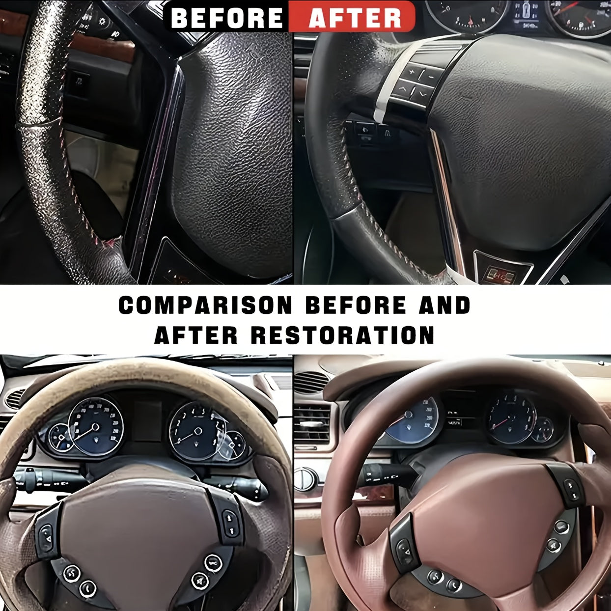 Car Interior Renovation Wax Leather Plastic Polishing Coating Cream