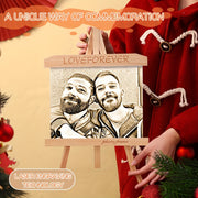 Qoʻlda boʻyalgan yogʻoch Rojdestvo daraxti o‘rnatgichlari, shaxsiylashtiriladigan bayram bezaklari