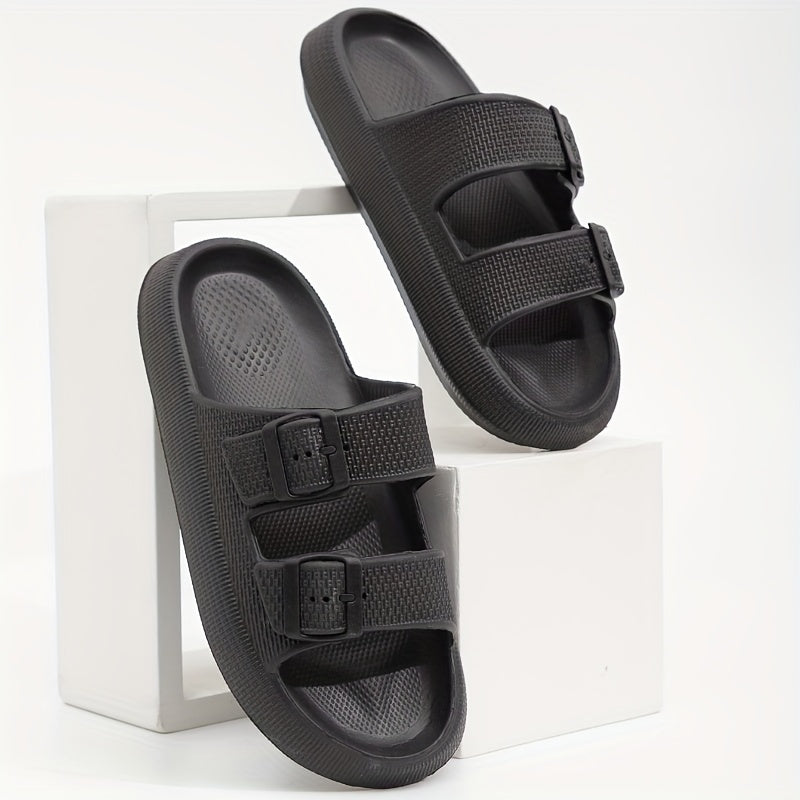 Women's Solid Color Slip-Resistant Quick-Dry Home and Outdoor Slippers