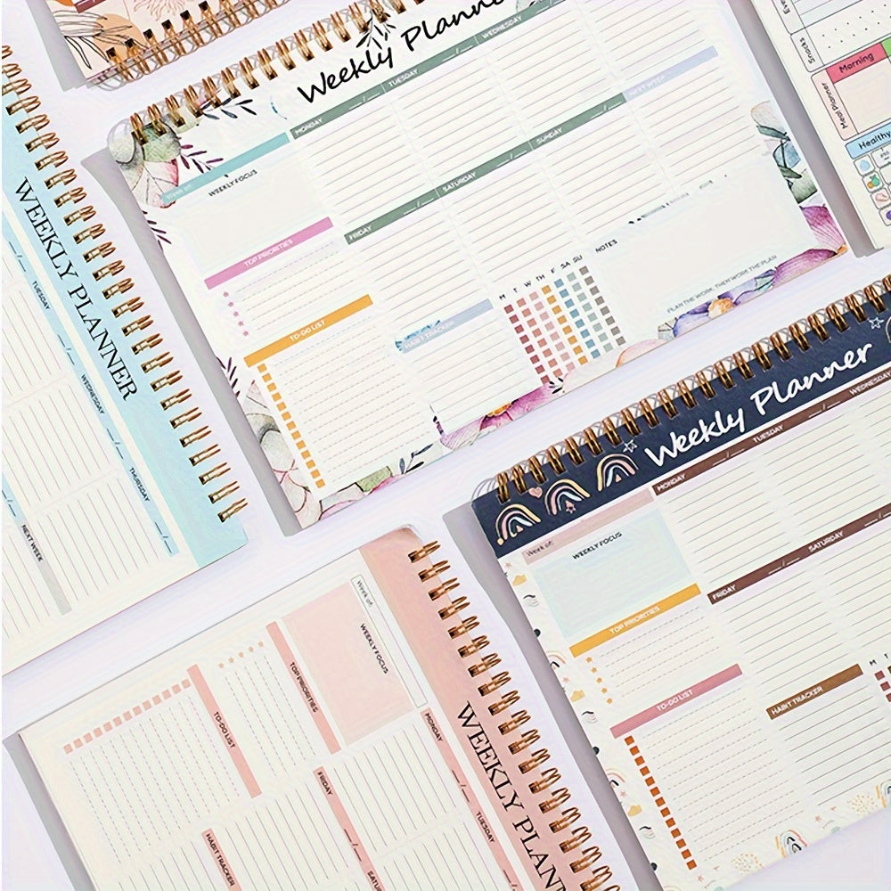 Adult Weekly Planner with 52 Tear-Off Sheets Calendar Organizer