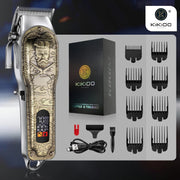 Professional Hair Clippers for Men Cordless USB Rechargeable 9 Guide Combs