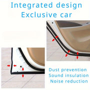 Full Vehicle Soundproofing Seal Strip Kit Waterproof Shock Absorbing Self-Adhesive Insulation