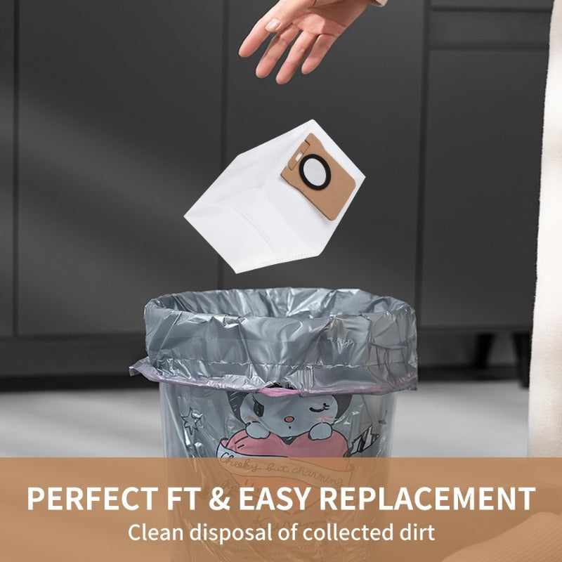 8 ta changyutgich chang yuvish sumkasi va 4 ta mikrotoʻqimalik mop padlari toʻplami, polni tozalash uchun