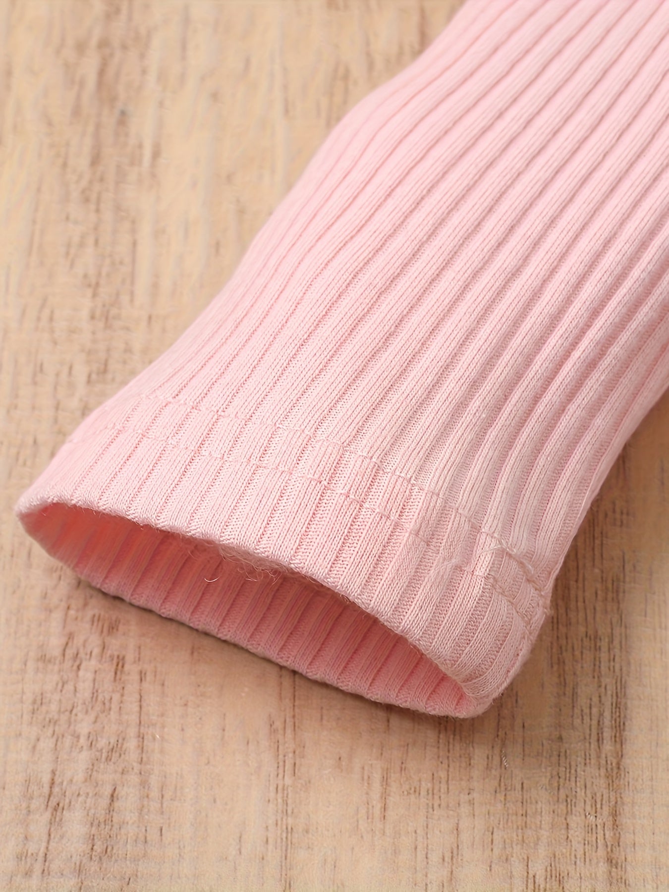 Девочки Коттон Деним Комбинезон с полосатой длинной рукавом и прямым подолом