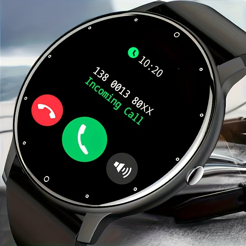 Smartwatch for Android and iPhone Fitness Tracker for Men and Women Silicone Strap