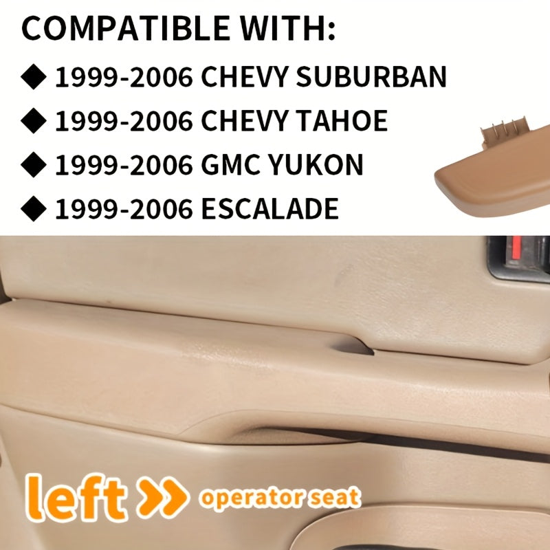 Left Side Door Handle Replacement for Chevy Suburban Tahoe Yukon Avalanche Escalade