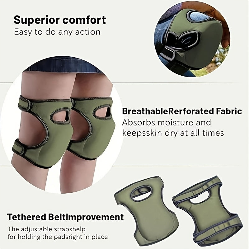 Breathable Neoprene SBR Knee Pads for Gardening Running Fitness Kneeling Tasks