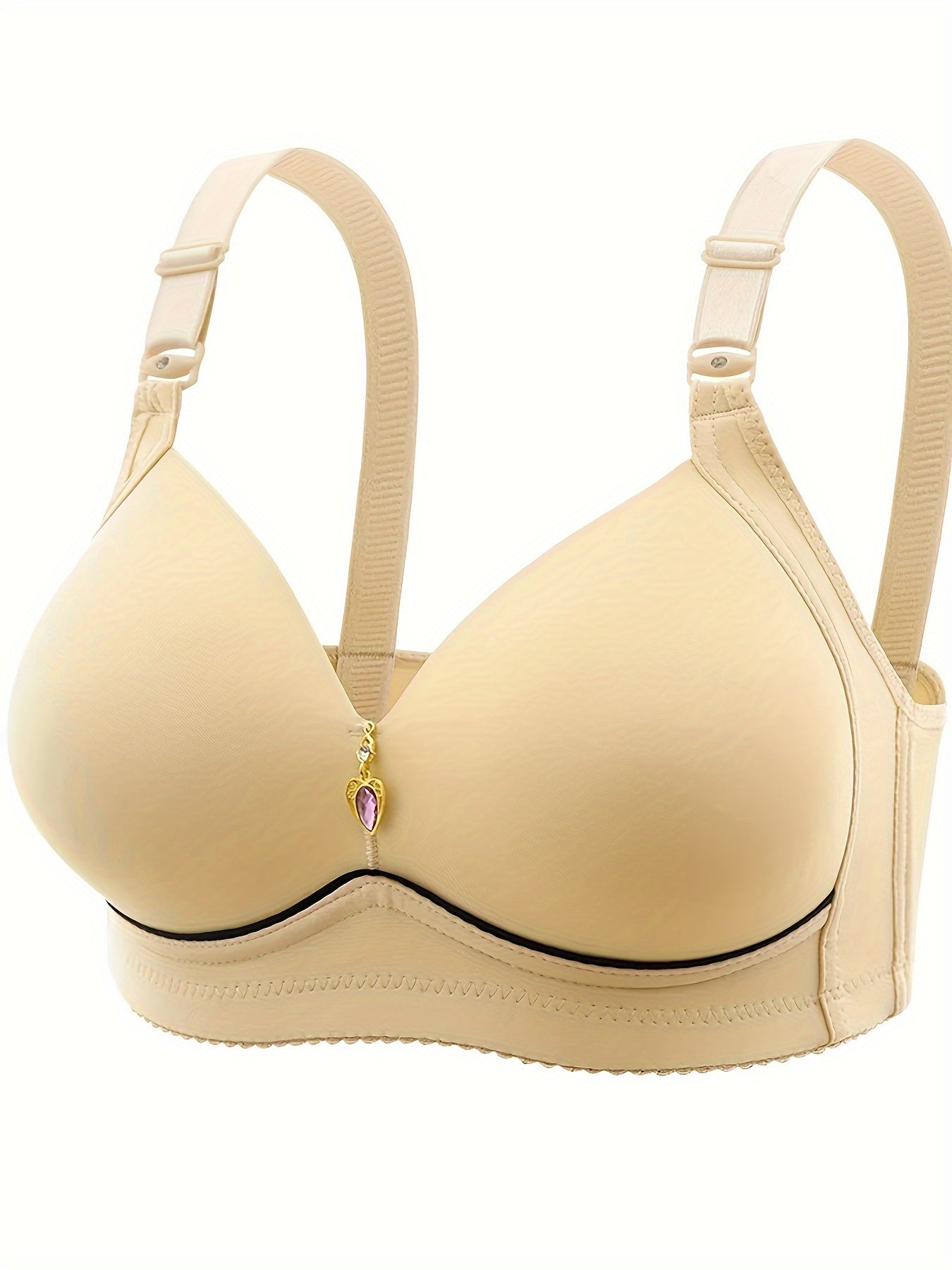 Two-Pack Large Size Push-Up Bras No Steel Rings Breathable Comfortable Women’s Lingerie