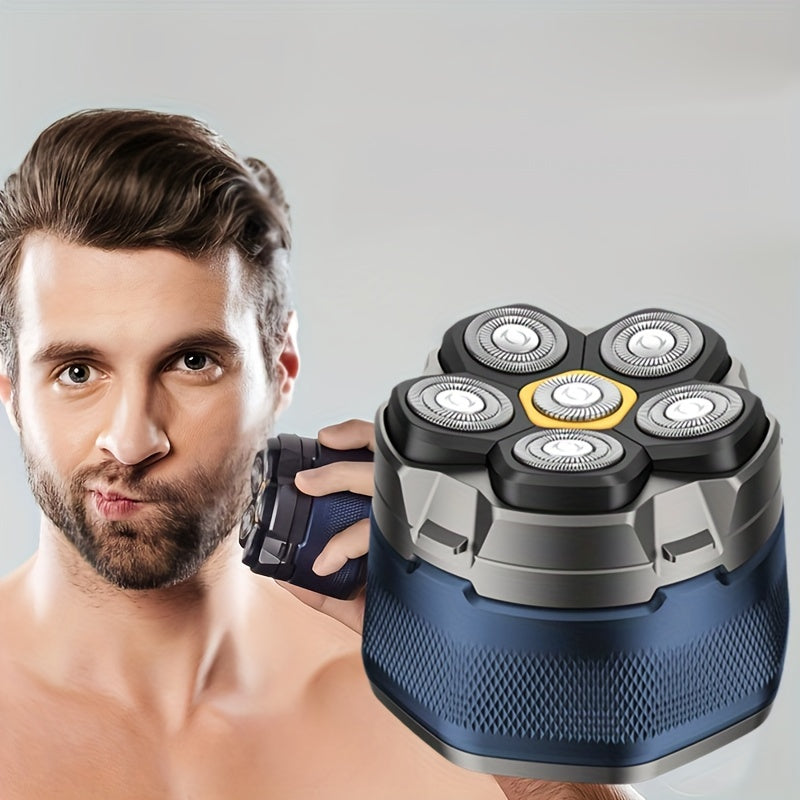 Men's Electric Shaver Wet Dry Rechargeable with Floating Blade Head