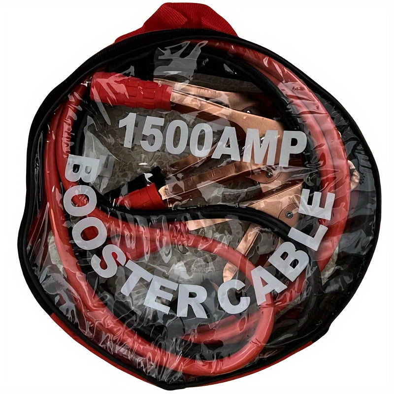 High Power Car Jumper Cables Kit 500A 219cm Copper Booster Wires