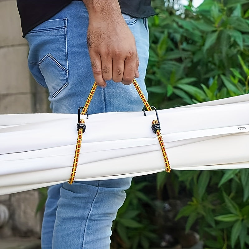 Luggage Straps Bungee Cords Elastic Fastening Ropes for Camping and Travel