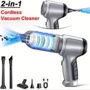 Qurilmali qo‘l bilan ishlash uchun quvvatli quruq va nam tozalash uchun portativ changyutgich, qayta zaryadlanuvchi batareyali