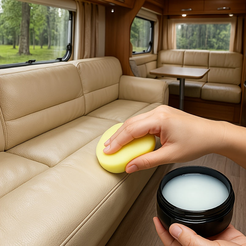 Universal RV Interior Restoration Wax for Car Dashboard and Surfaces