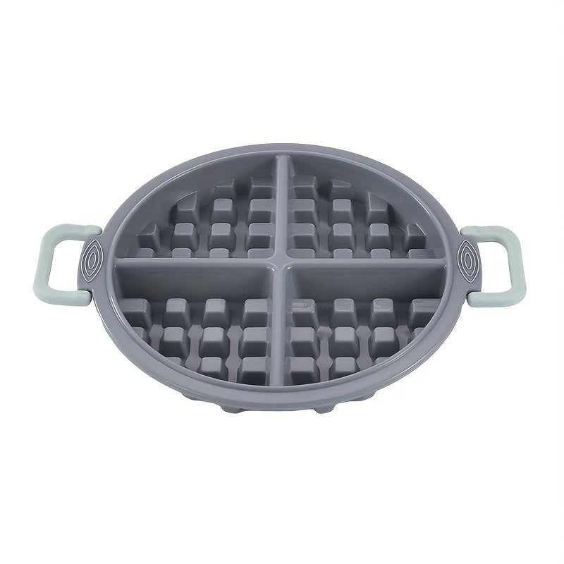 Silicone Waffle and Chocolate Mold for Pastries Muffins and Cakes