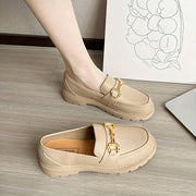 Women's Slip-On Loafers TPU Upper Cushioned Insole All-Season Casual Formal