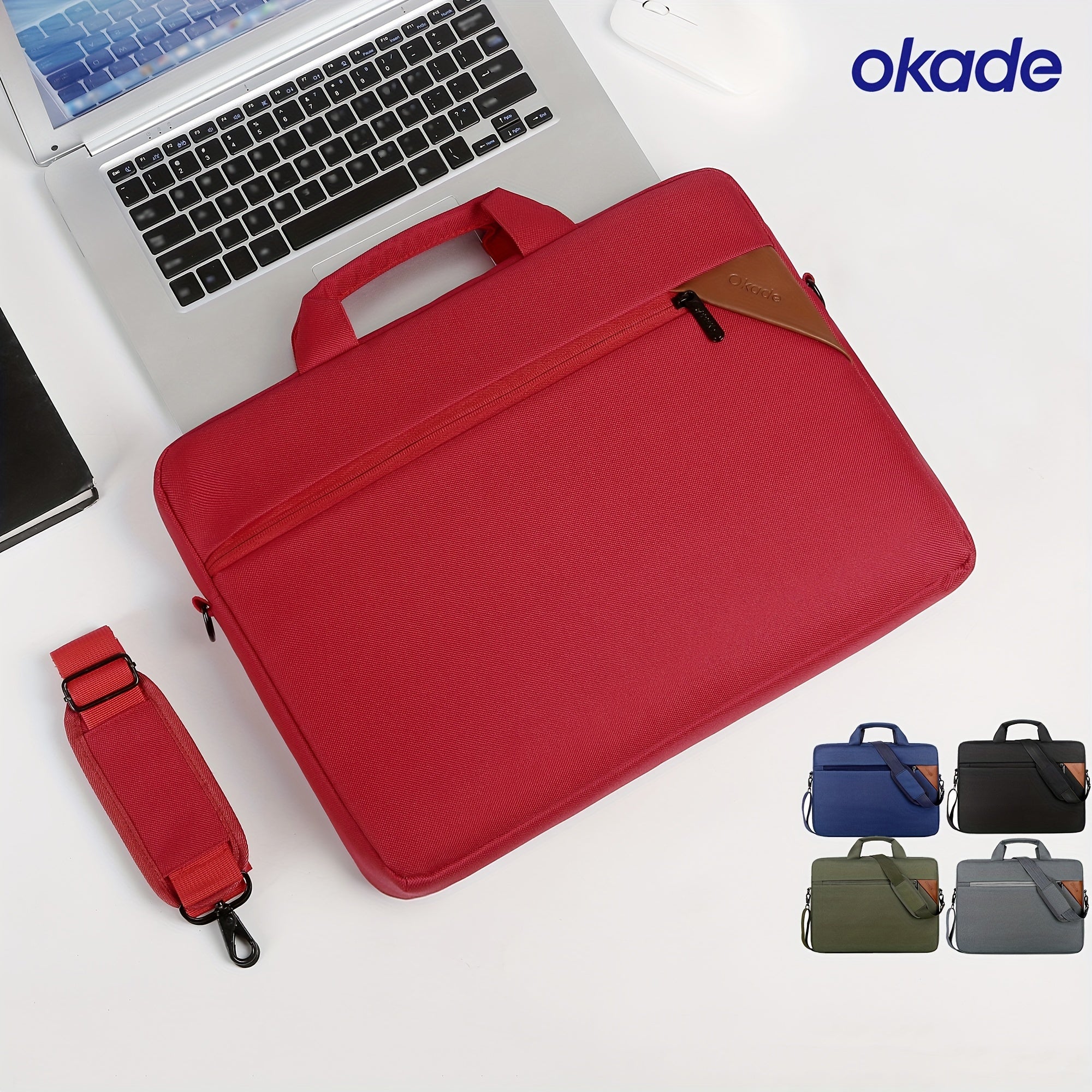 Large Capacity Laptop Bag for 15.4-16 Inch Gaming Laptops Shockproof Padding Shoulder Strap