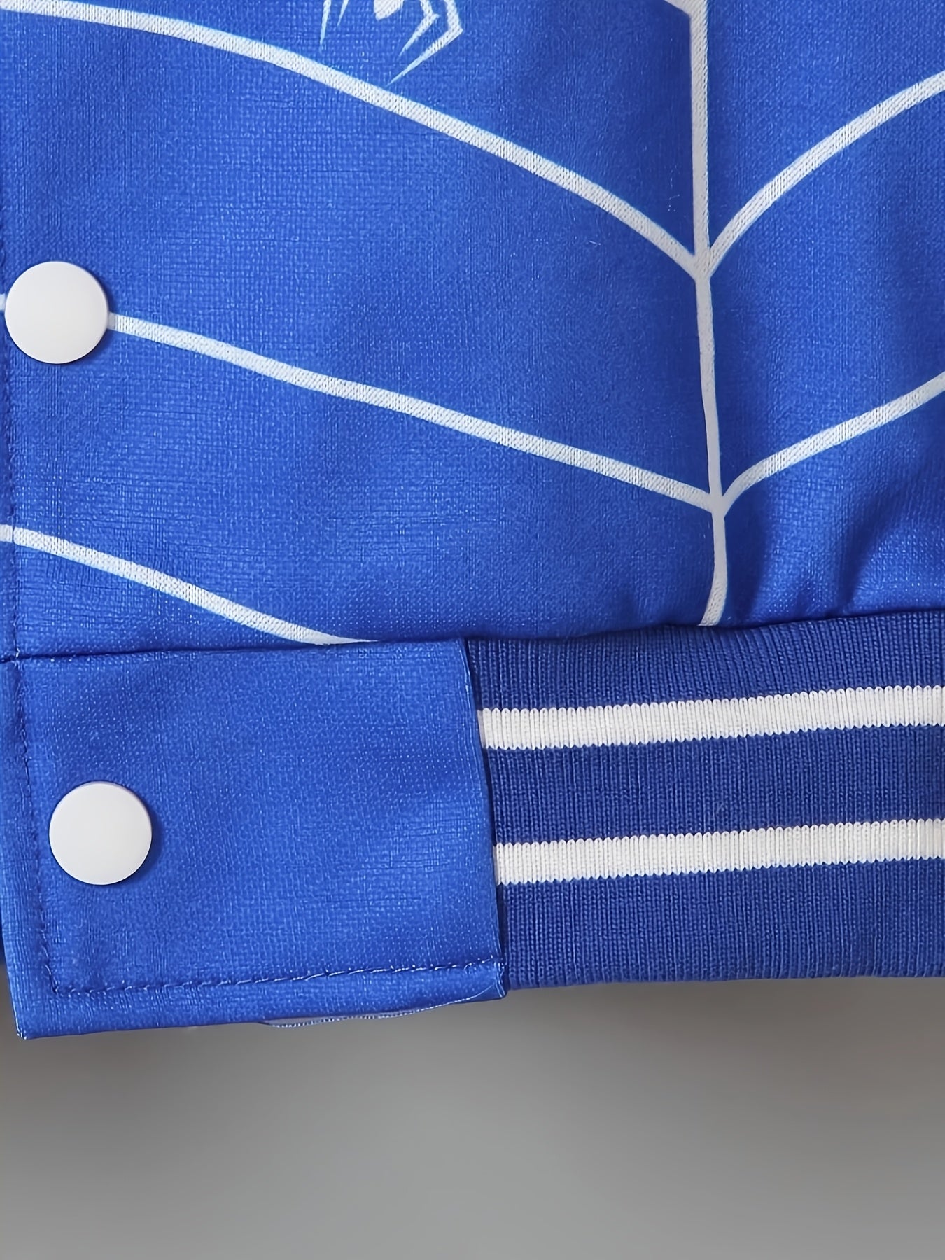 Kids Boys Spider Print Baseball Jacket and Pants Set Long Sleeve Spring Fall Casual