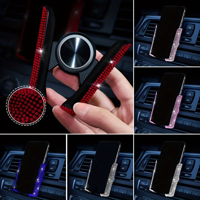 Universal Waterproof Car Phone Holder ABS Wall Mount V-Grip for Navigation
