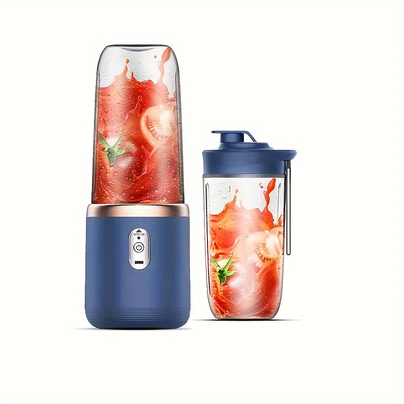 Personal USB Rechargeable Blender with BPA-Free Plastic Cup for Home and Travel