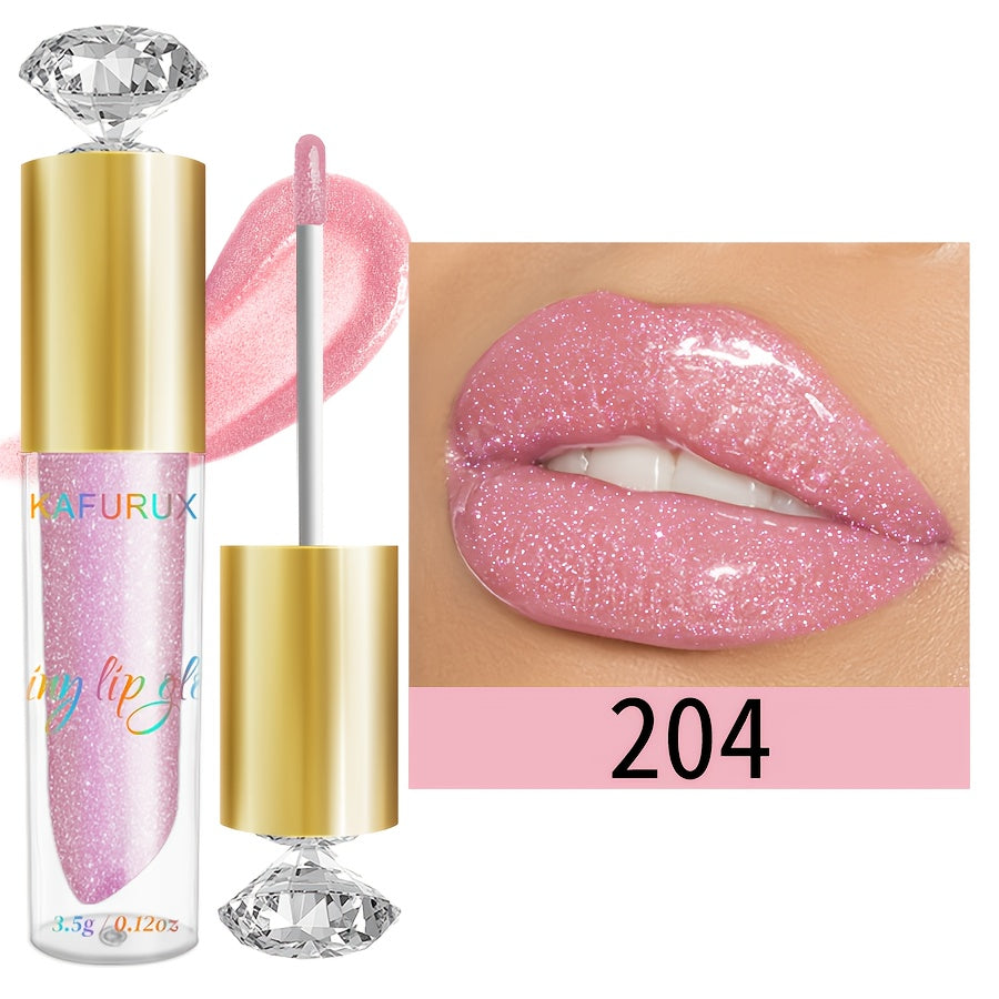 Women's Waterproof Lip Glaze Non-Sticky Pearlescent Shine Vibrant Colors
