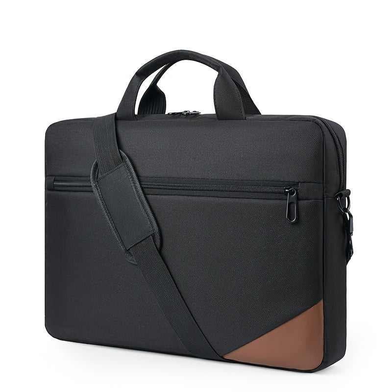Men's Nylon Crossbody Laptop Bag for Business Commuters Notebook Carrier
