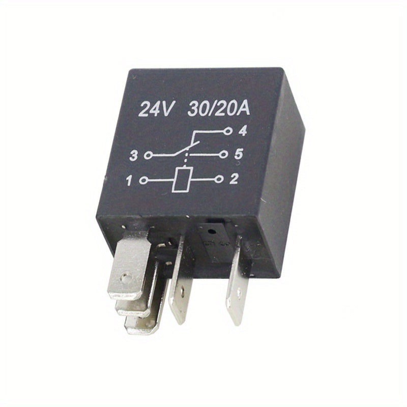 Universal 12V 30A Car Relay for High/Low Beams Air Conditioner Oil Pump