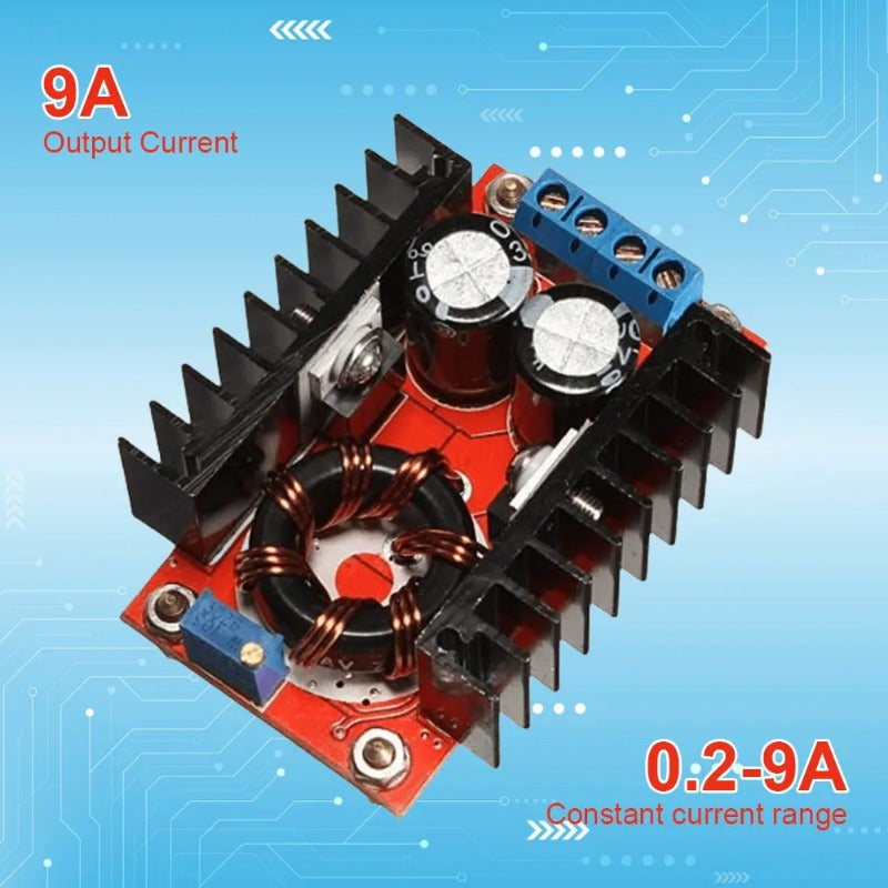 150W to 300W DC-DC Step Down Buck Boost Converter 10-32V to 12-35V XL4016 Power Supply Module