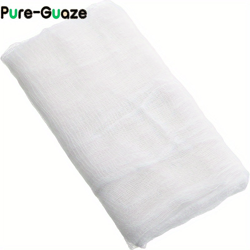 White Cheesecloth Set 2 Pieces, Food-Safe Muslin for Cooking and Baking