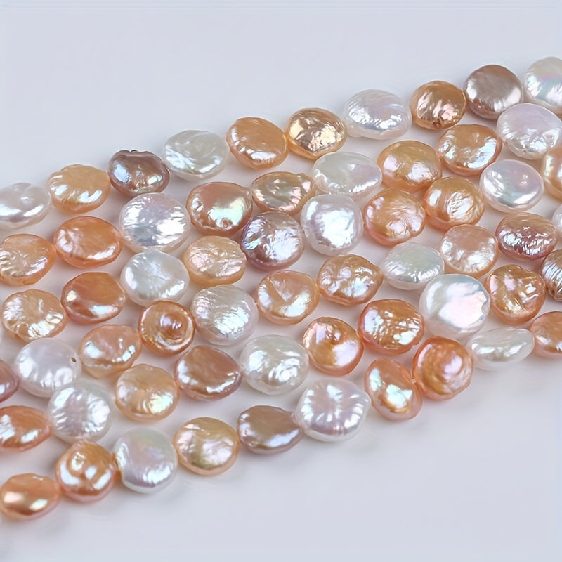 Freshwater Pearl Beads Strand 11-12mm Mixed Colors Jewelry Making Supplies