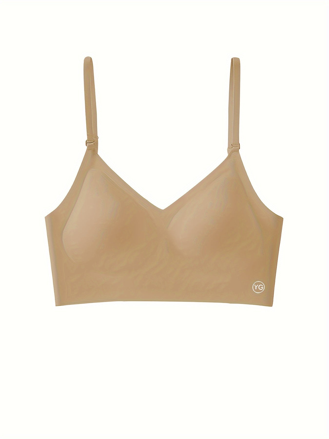Women’s Seamless Wireless Bra Soft Cotton Comfort Light Support
