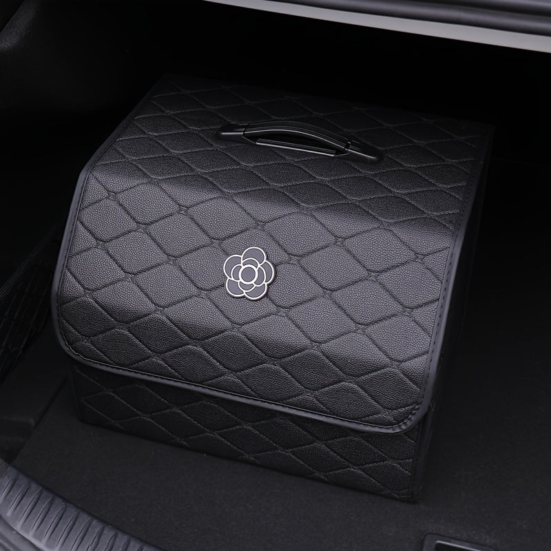 Faux Leather Trunk Organizer Car Storage Solutions Large Medium Small