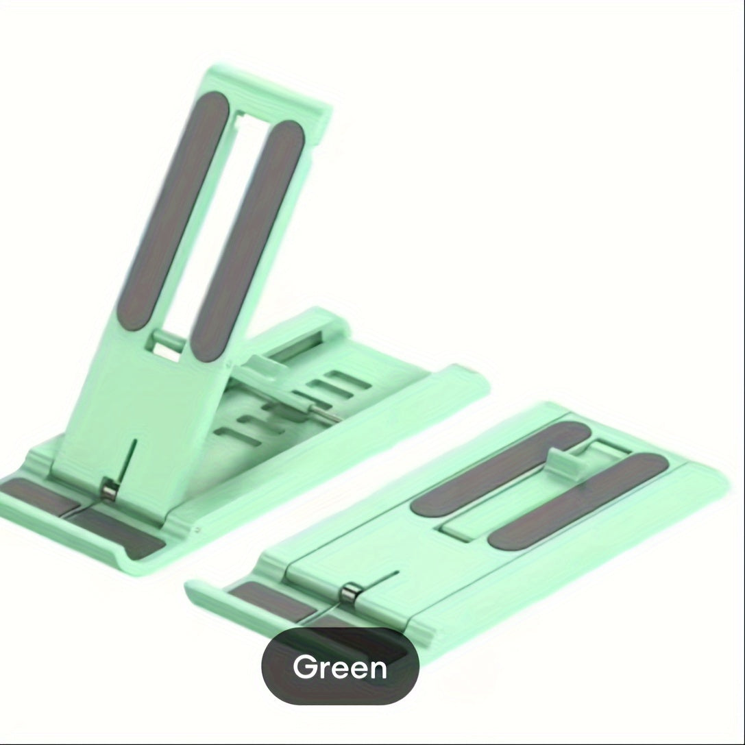 Adjustable Foldable Phone Stand for Smartphones Tablets and Live Streaming Made of ABS