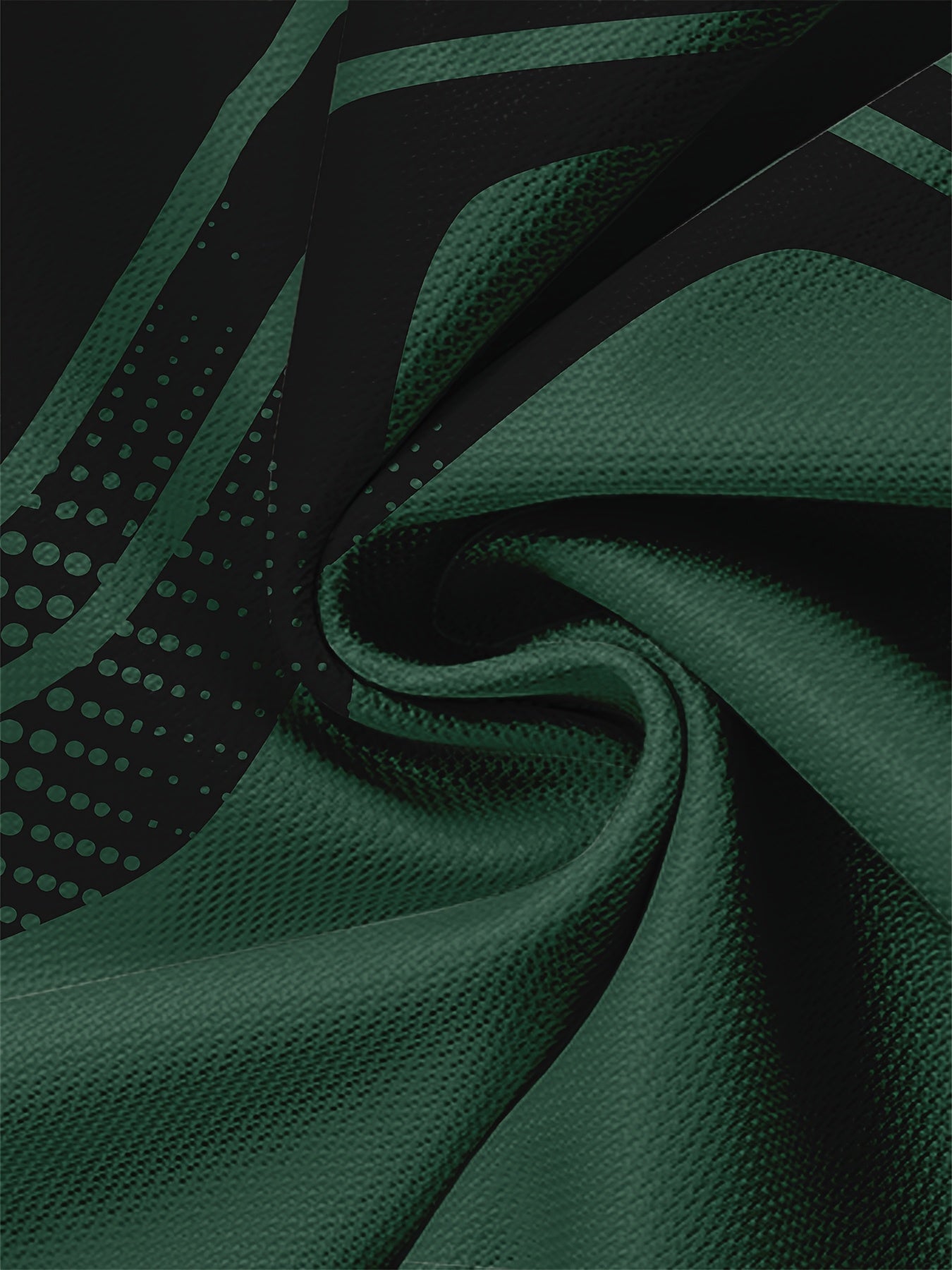 Zamonaviy erkaklar uchun qora va kulrang chiziqli qisqa yengli futbolka, raqamli bosma bilan. Havo o'tkazuvchi, namni yutuvchi polyesterdan tayyorlangan. Mustahkam va mashinada yuvish uchun qulay. Norasmiy yoki rasmiy kiyim uchun mukammal.