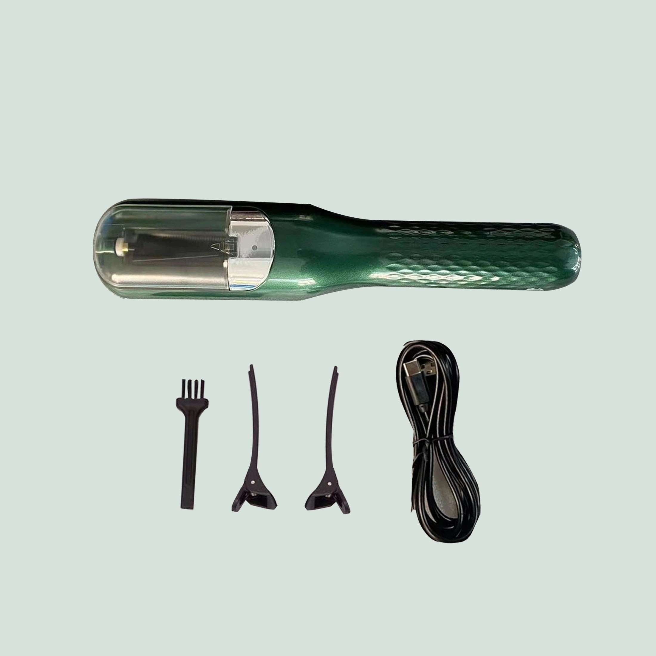 Portable USB Rechargeable Hair Clippers for Split End Repair