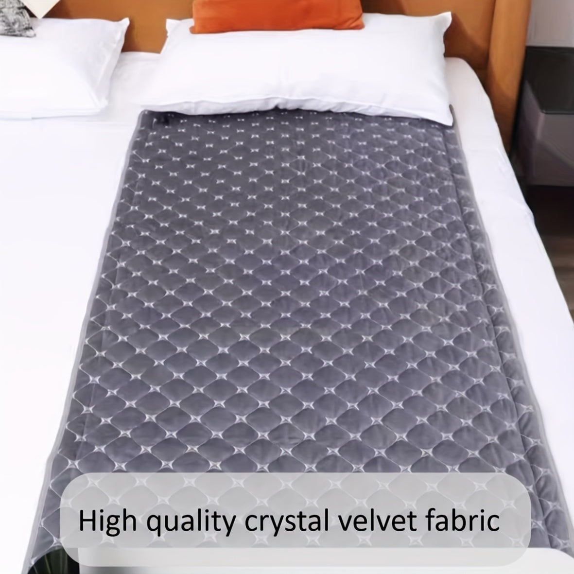 Electric Blanket for Sleeping Bag Crystal Velvet 5V 12V Washable Adjustable Temperature