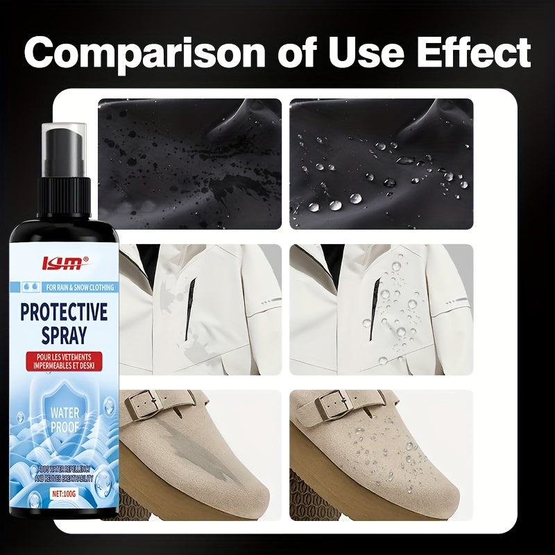 Universal Waterproofing Spray for Jackets Shoes Leather Stain Resistant