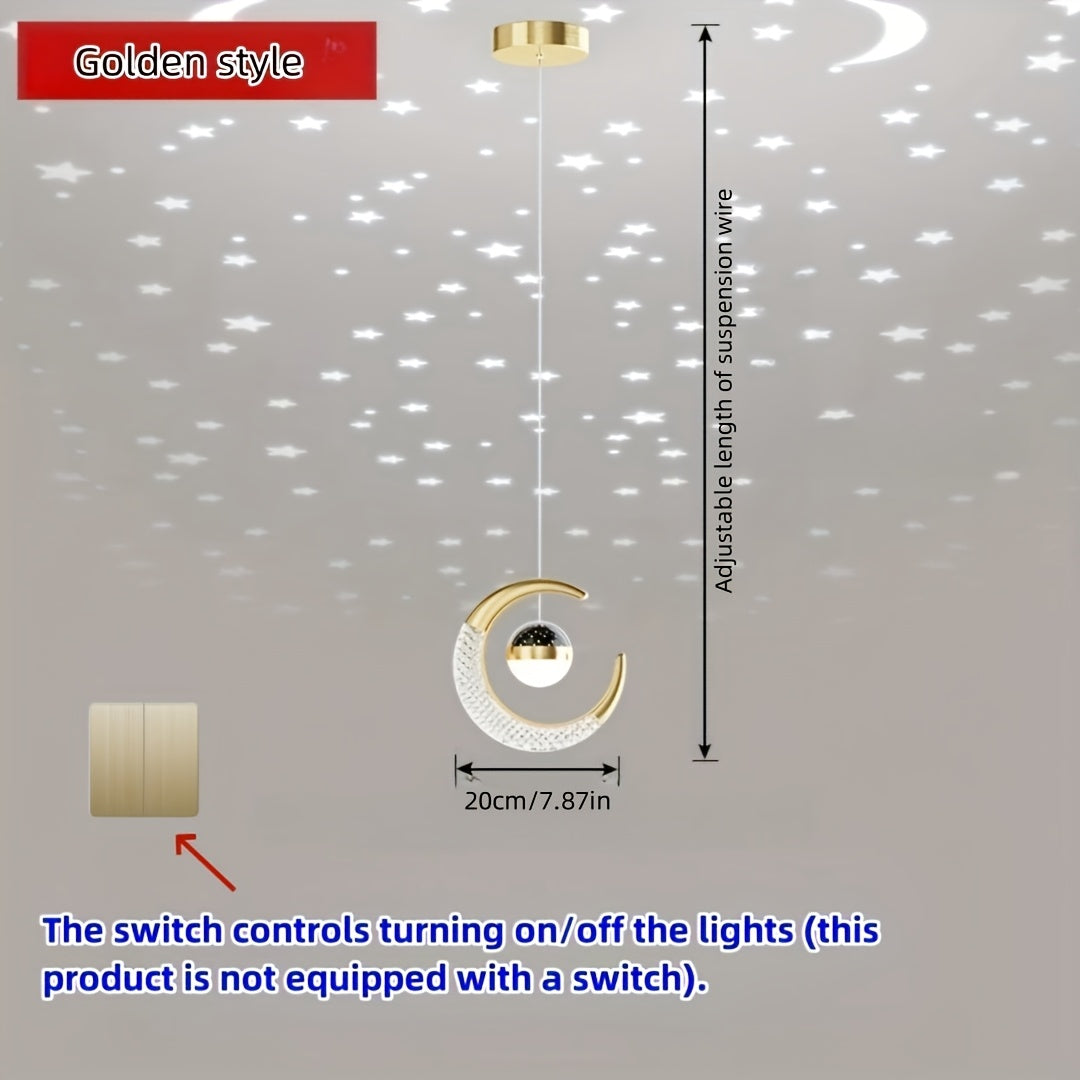 Yotoqxona yoki restoran uchun oddiy lyustra.