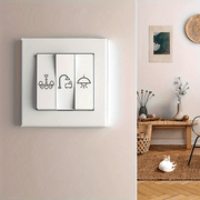 100 shaffof o'tkazgichli kalitlar uchun yorug'liklar, ventilyatorlar, issiqdoshlar, suv o'tkazmaydigan, moyga chidamli