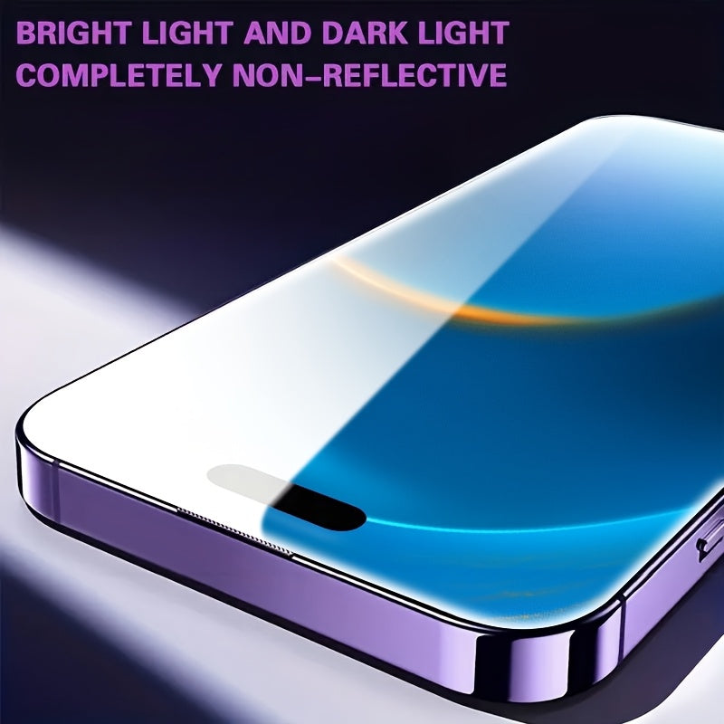 3pcs Full Cover Privacy Tempered Glass Screen Protectors for iPhone 14 15 Pro Max