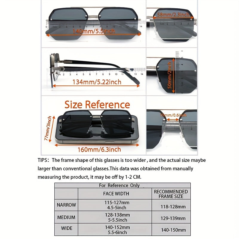 Kundalik erkaklar pilot ko'zoynaklar metall ramka PC linzalar moda ko'zoynaklar