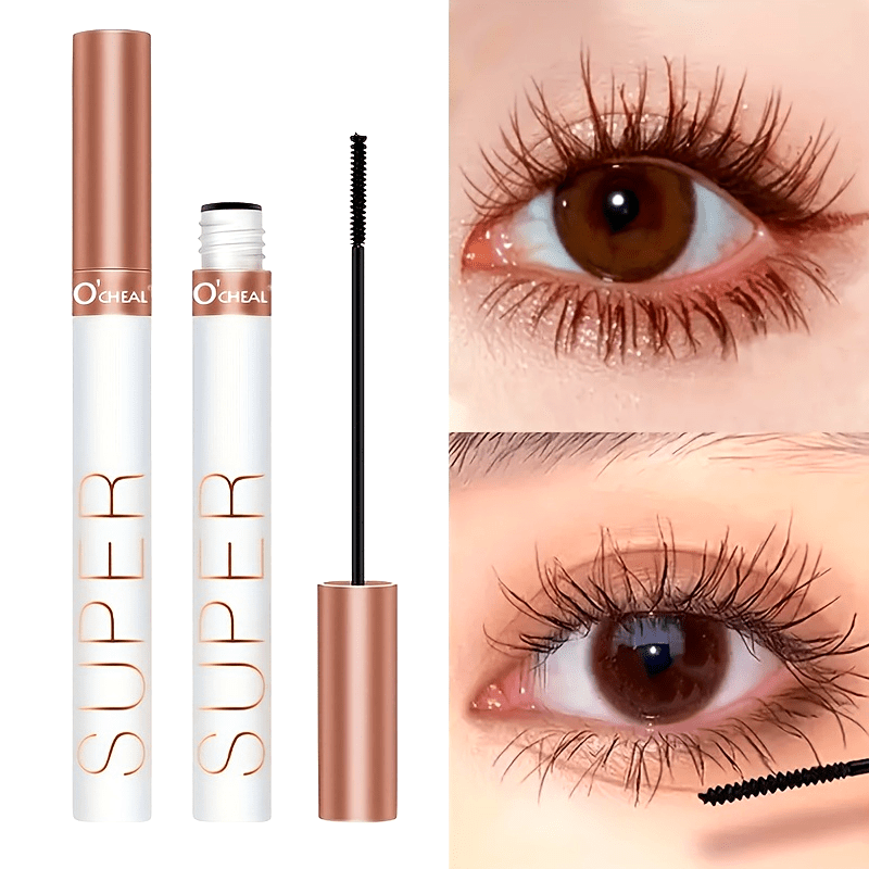 Máscara de pestañas voluminizadora a prueba de agua de mujer de larga duración y a prueba de manchas
