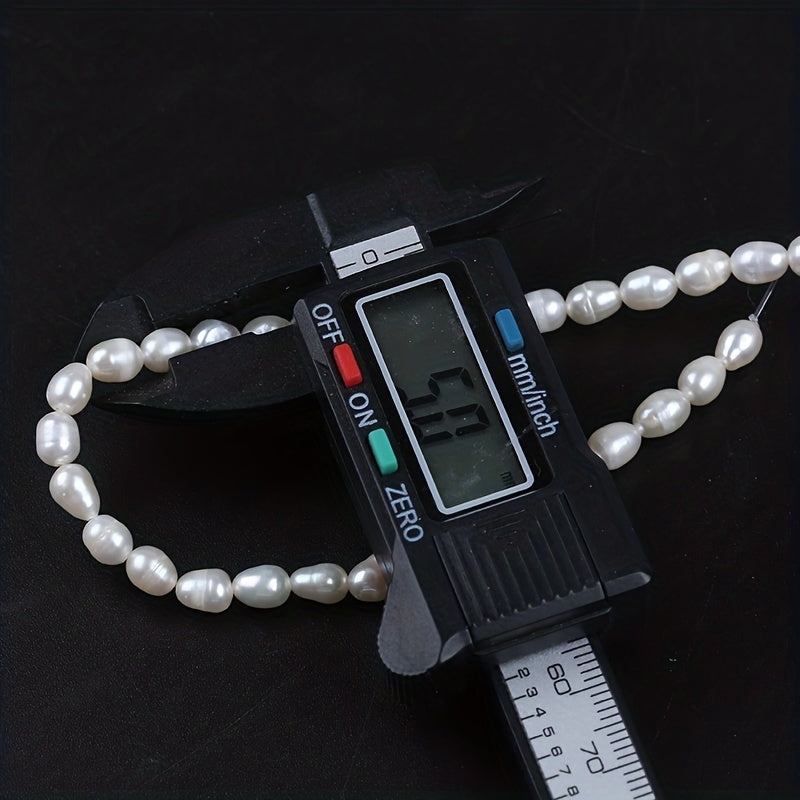 Freshwater Pearl Beads 20cm 4.8-5.2mm for Jewelry Making DIY Accessories