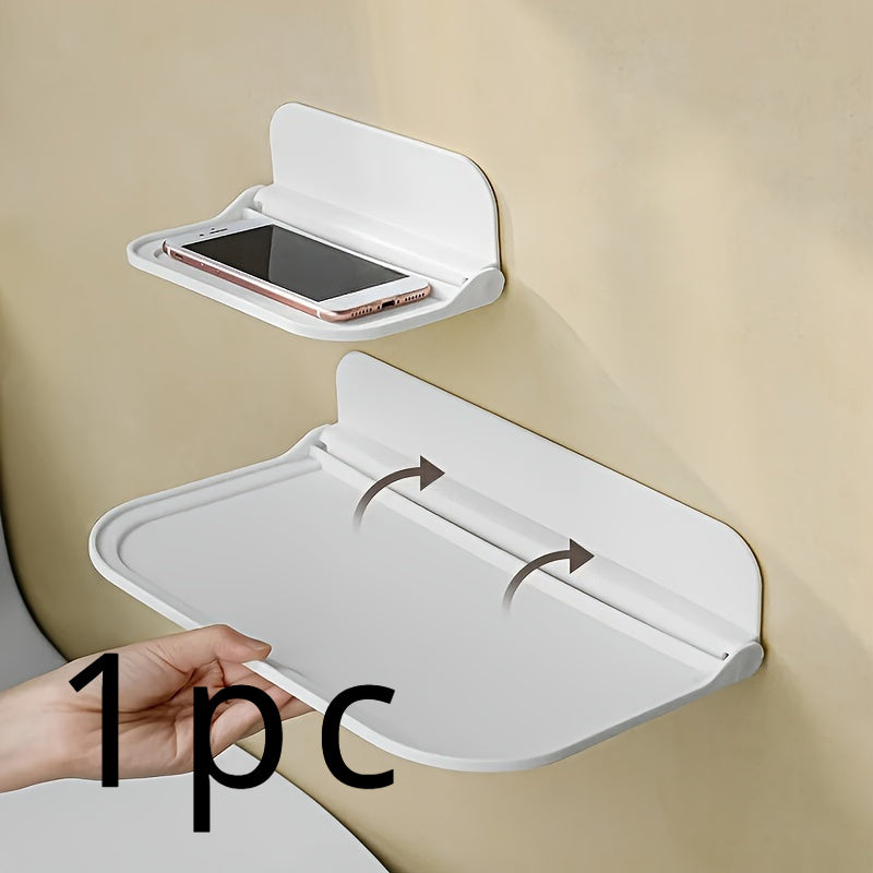 Estantería plegable de pared para baño, cocina, dormitorio y oficina