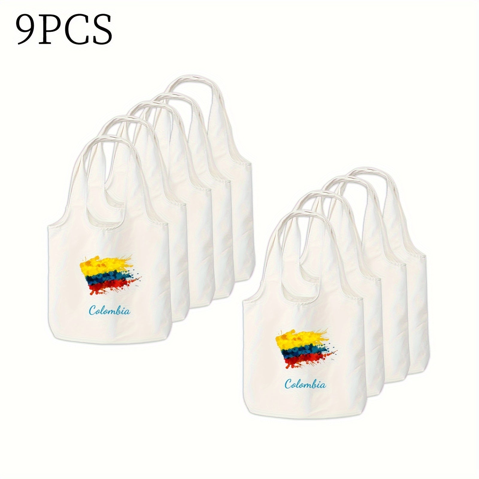 Canvas Hand Carry Bag with Personalized Double-Sided Printing for Daily Use